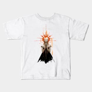 in the flames Kids T-Shirt